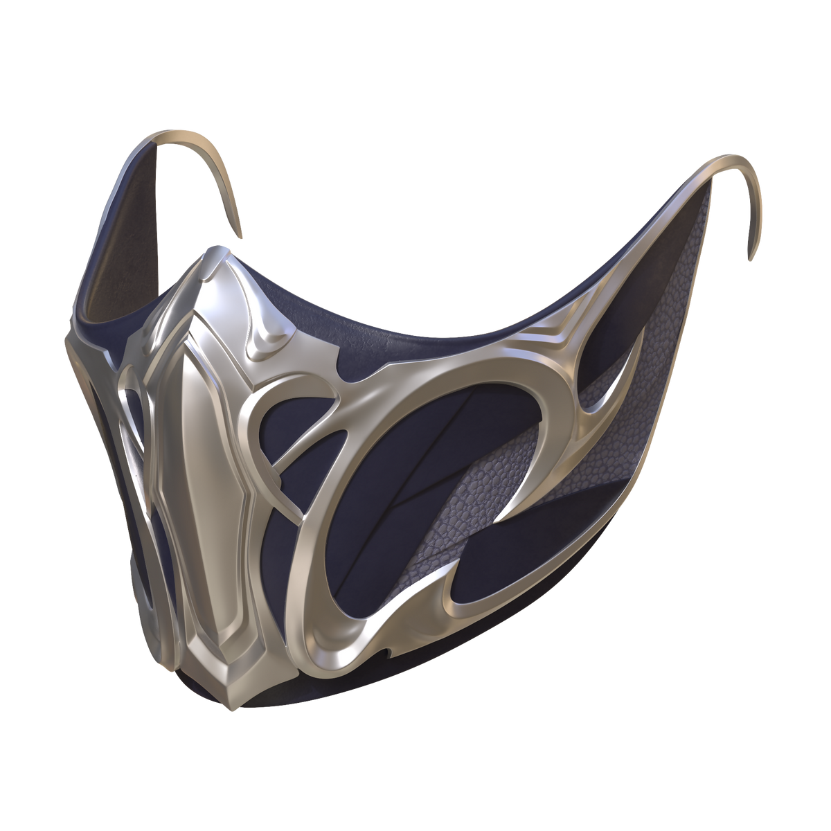 Mortal Kombat 1 Sub-Zero Mask - 3D Print Model – Wireframe