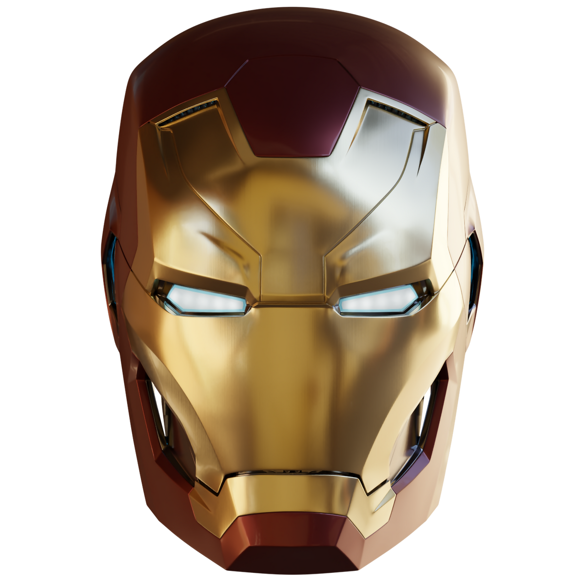 Iron Man mk46/47 Helmet Motorized with full inner details – Wireframe