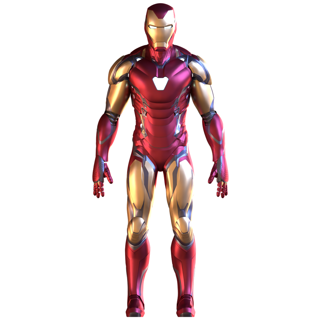 Iron Man MK85 suit File – Wireframe